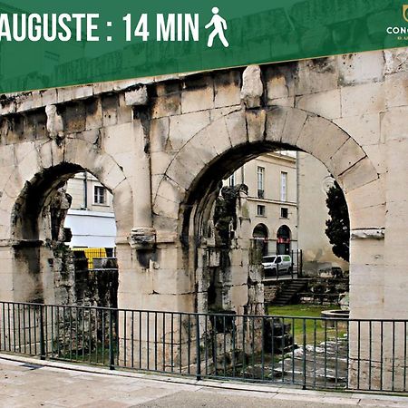 Apartament Blue De Nimes - Central - Balcon Zewnętrze zdjęcie