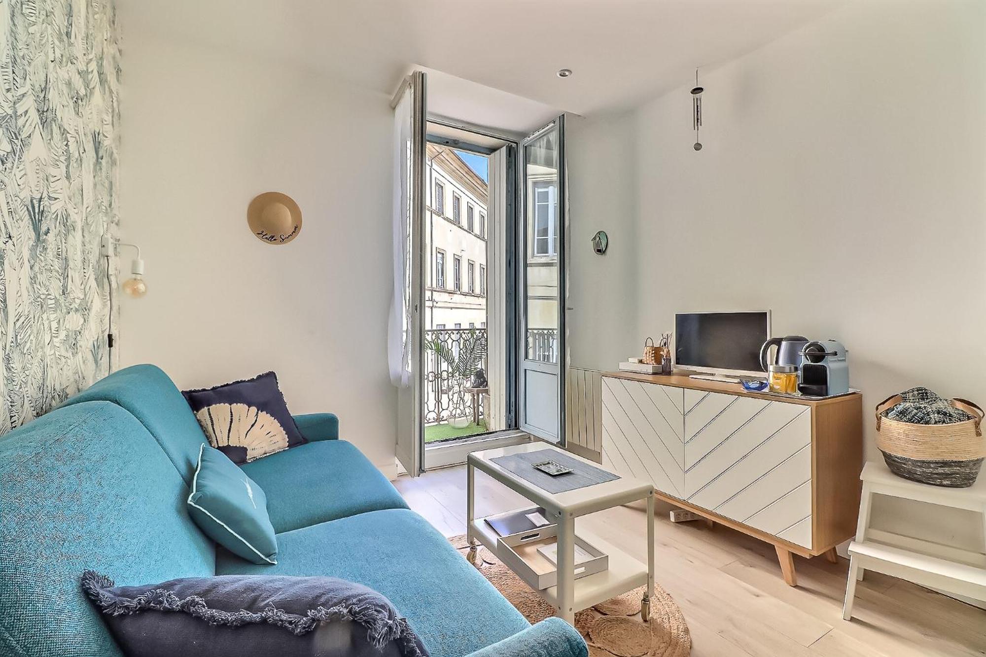 Apartament Blue De Nimes - Central - Balcon Zewnętrze zdjęcie